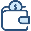 Notes, wallet, Money, Holder, Billfold, Business And Finance, card DarkSlateBlue icon
