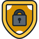 Antivirus, shield, ui, defense, secure, security DarkSlateGray icon