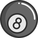 sport, Casino, Billiard, Bet, gambling, Sports And Competition DimGray icon