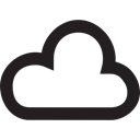 Cloud, weather, Cloudy, forecast, cloudy weather Black icon