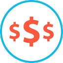 Money, investment, Dollar Symbol, Business And Finance Tomato icon
