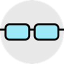 Glasses, vision, fashion, Optic Lavender icon