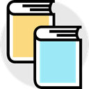 Books, Library, education, reading, learning PaleTurquoise icon
