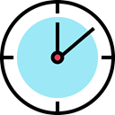 watch, tool, Tools And Utensils, Time And Date, Clock, time PaleTurquoise icon