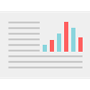 Stats, Analytics, loss, Profits, Business And Finance, Seo And Web WhiteSmoke icon