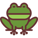 frog, Animals, Wild Life, Amphibian, Animal Kingdom, Batrachian SaddleBrown icon