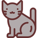 Cat, pet, Animals, Animal Kingdom DarkGray icon