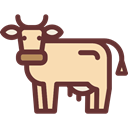 Animal Kingdom, zoo, cow, Animals, Wild Life SaddleBrown icon