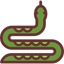 snake, zoo, Animals, reptile, Wild Life, Animal Kingdom SaddleBrown icon