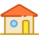 buildings, property, real estate, Home, house, Construction Bisque icon