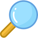 search, ui, Loupe, Tools And Utensils, magnifying glass, zoom, detective LightSkyBlue icon