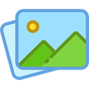 image, photo, landscape, Files And Folders, picture, photography, interface LightSkyBlue icon