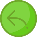 Arrows, reply, Reload, Orientation, interface, Direction, ui, Multimedia Option YellowGreen icon