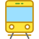 transportation, transport, vehicle, Tram, Automobile, Public transport LightSkyBlue icon