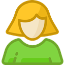 Social, people, user, profile, Avatar YellowGreen icon