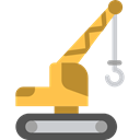 Hook, Construction, lift, Crane, Construction And Tools Black icon