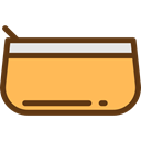 education, writing, pencil case, School Material, Office Material, Edit Tools SandyBrown icon