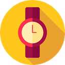 fashion, wristwatch, Elegant, Time And Date, time, watch, miscellaneous, technology Gold icon