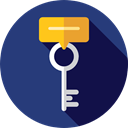 Key, password, security, Access, pass, Tools And Utensils, Door Key, Passkey DarkSlateBlue icon