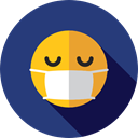 Quiet, emoticons, Emoji, feelings, Smileys DarkSlateBlue icon