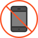 phone, Signaling, No Phone, forbidden, mobile phone, Prohibited, prohibition Black icon