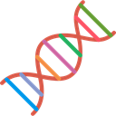 science, medical, education, Biology, dna, Deoxyribonucleic Acid, Dna Structure, Genetical Black icon