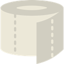 bathroom, toilet paper, hygiene, Healthcare And Medical LightGray icon