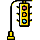 stop, light, Business, Traffic light, transportation, Road sign, buildings, Stop Signal Black icon
