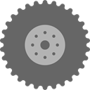 drive, wheel, wheels, tractor, Tire, repair, transportation, truck, transport DimGray icon