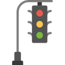 Traffic light, transportation, Road sign, buildings, Stop Signal, stop, light, Business Black icon