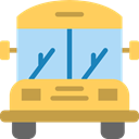 transportation, Public transport, transport, vehicle, school bus, Automobile SandyBrown icon