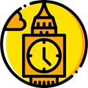 Clock, England, europe, united kingdom, uk, tower, Big ben, london, Monuments, Architectonic Gold icon