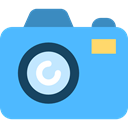 miscellaneous, photo, photography, digital camera, technology, photograph, Camera Lens, Camera CornflowerBlue icon