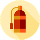 security, safety, emergency, Fire extinguisher, Firefighting Moccasin icon