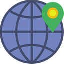 Globe Grid, Seo And Web, signs, Earth Globe, Earth Grid, Wireless Internet, world, Multimedia, interface, worldwide, internet LightSlateGray icon
