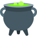 food, Cook, halloween, pot, Cauldron DarkSlateGray icon