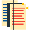 document, File, documents, Archive, interface, Files And Folders Moccasin icon