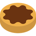 food, cookie, Dessert, Bakery, Biscuit, baker, Food And Restaurant SaddleBrown icon