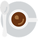 food, Chocolate, mug, coffee cup, hot drink, Tea Cup, Food And Restaurant LightGray icon