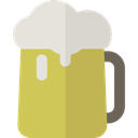 drink, food, mug, beer, Pint, Beer Mug, Pint Of Beer, Music And Multimedia DarkKhaki icon
