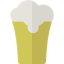 Pint, Beer Mug, Pint Of Beer, Food And Restaurant, drink, food, mug DarkKhaki icon