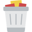 Bin, Garbage, Can, Tools And Utensils, miscellaneous, Trash, interface, Basket Lavender icon