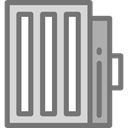 miscellaneous, Trash, interface, Basket, Bin, Garbage, Can, Tools And Utensils Gray icon