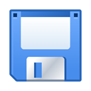 save, Disk, Floppy CornflowerBlue icon