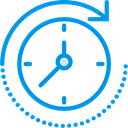 Clock, time, watch, tool, Tools And Utensils, Time And Date DodgerBlue icon