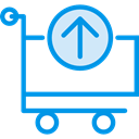 store, Cart, shopping, trolley, shopping cart, Shop, market, Retrieve, Commerce And Shopping, Seo And Web DodgerBlue icon