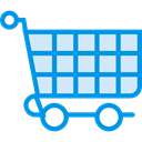 store, Cart, shopping, trolley, shopping cart, Shop, market, Commerce And Shopping DodgerBlue icon