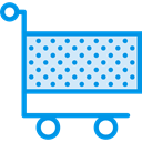 shopping, trolley, shopping cart, Shop, market, Commerce And Shopping, store, Cart Lavender icon