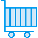 market, Commerce And Shopping, trolley, shopping cart, Shop, store, Cart, shopping Lavender icon
