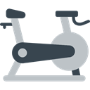 sports, exercise, gymnasium, Gymnast, Sportive, Sports And Competition, Stationary Bicycle, sport Silver icon